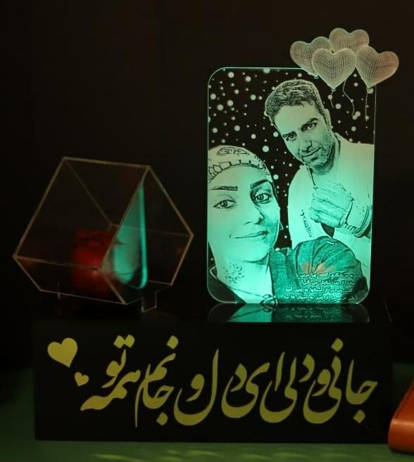 کادو سفارشی خاص/بالبینگ چهره+رز جاودان/آباژور|چراغ خواب و آباژور|مشهد, رسالت|دیوار