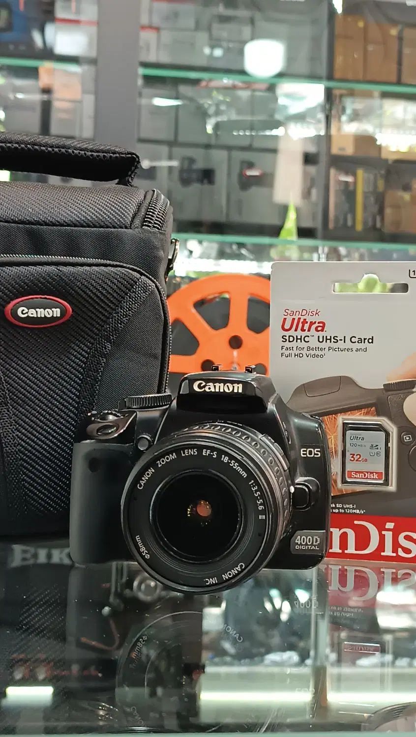 canon 400D +18-55 فول پکیج|دوربین عکاسی و فیلم‌برداری|تهران, امام خمینی|دیوار