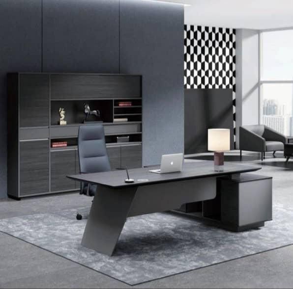 میز صندلی کانترمبل اسپیلت سیستم فوم چرم راش دوربین|دفتر کار|گرگان, |دیوار