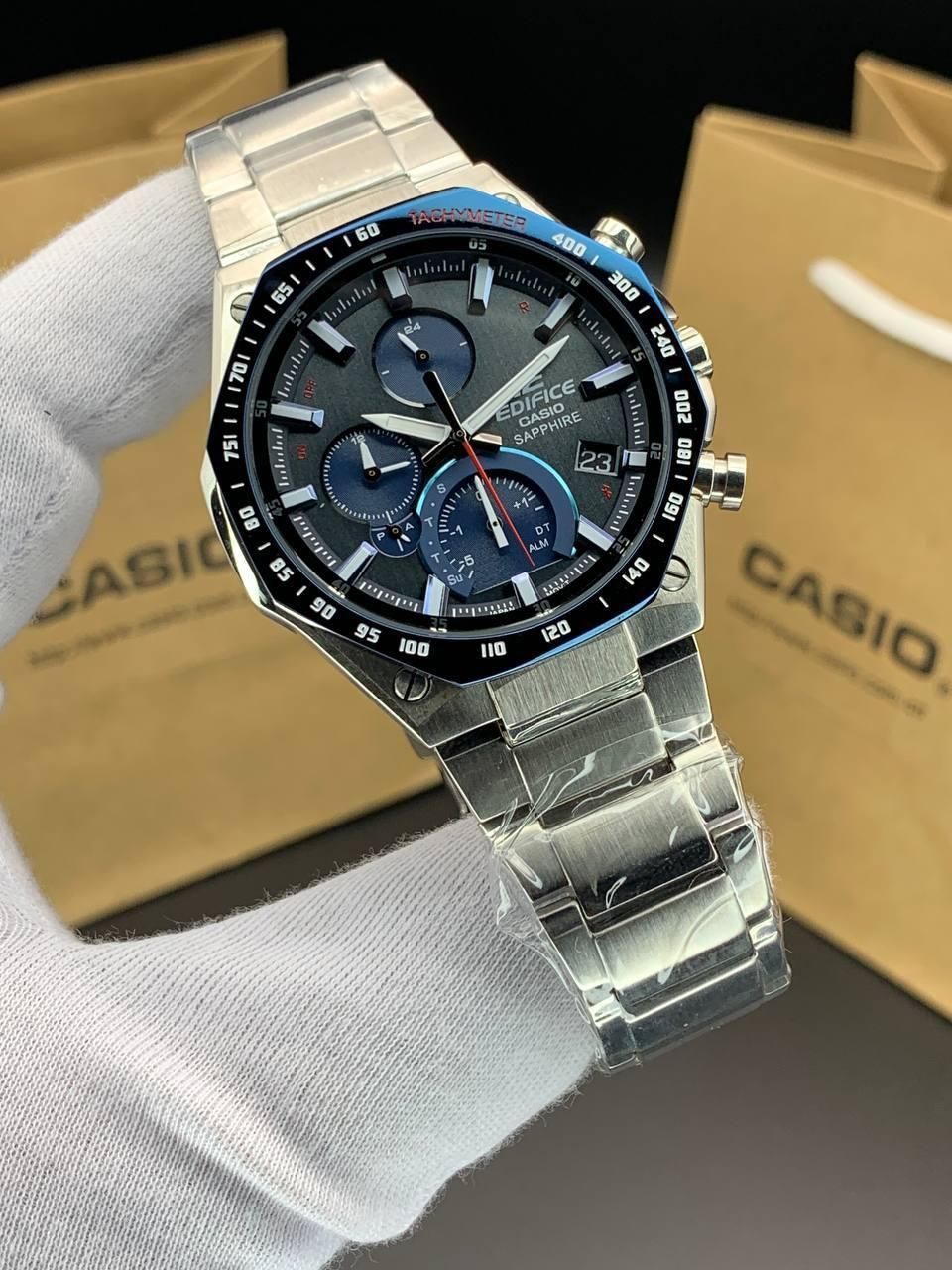 ساعت  casio کرنوگراف 4موتوره ژاپن اقساطی بدون سود|ساعت|همدان, |دیوار