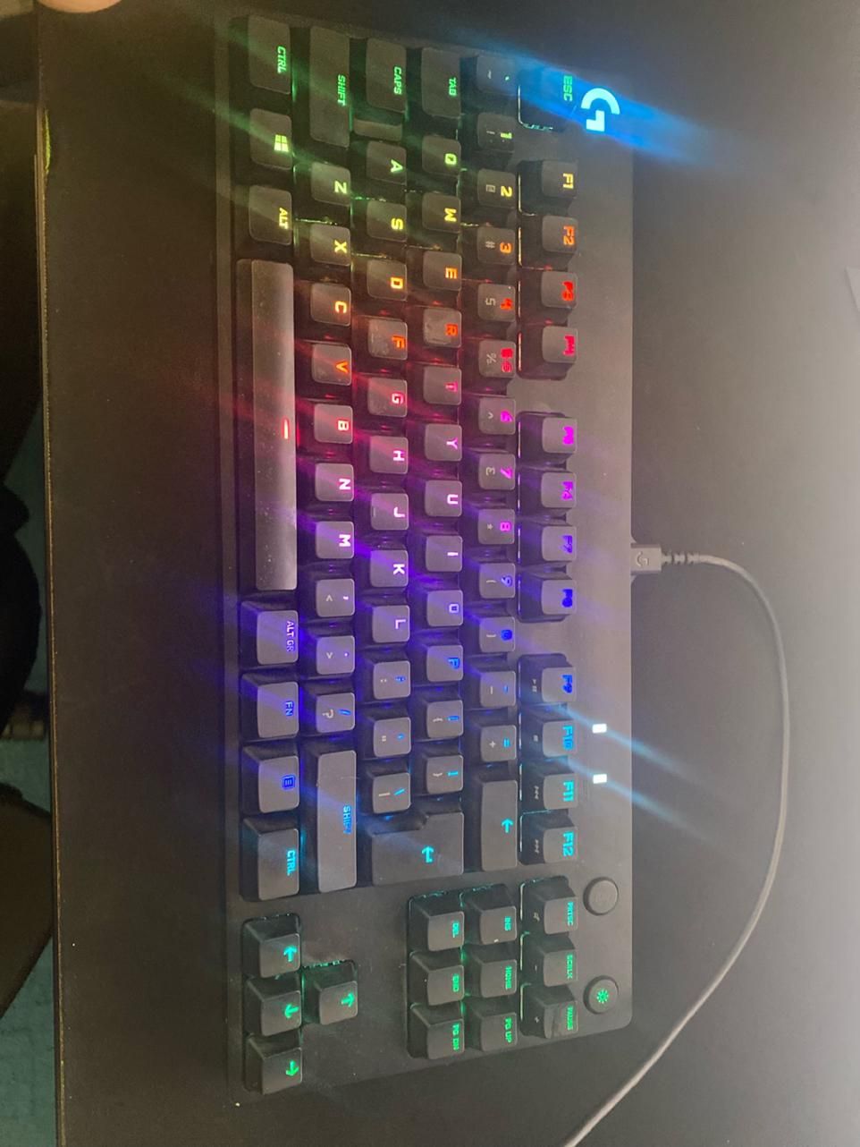 کیبورد گیمینگ لاجیتک logitech g pro|قطعات و لوازم جانبی رایانه|تهران, شهرک راه‌آهن|دیوار