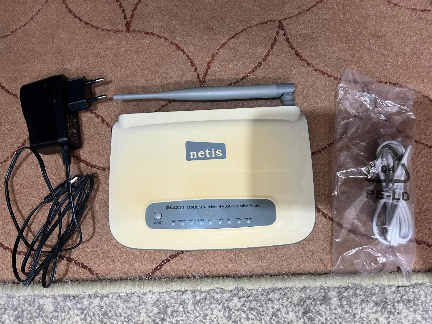 مودم ADSL netis|مودم و تجهیزات شبکه|لاهیجان, شهرک سلمان فارسی|دیوار