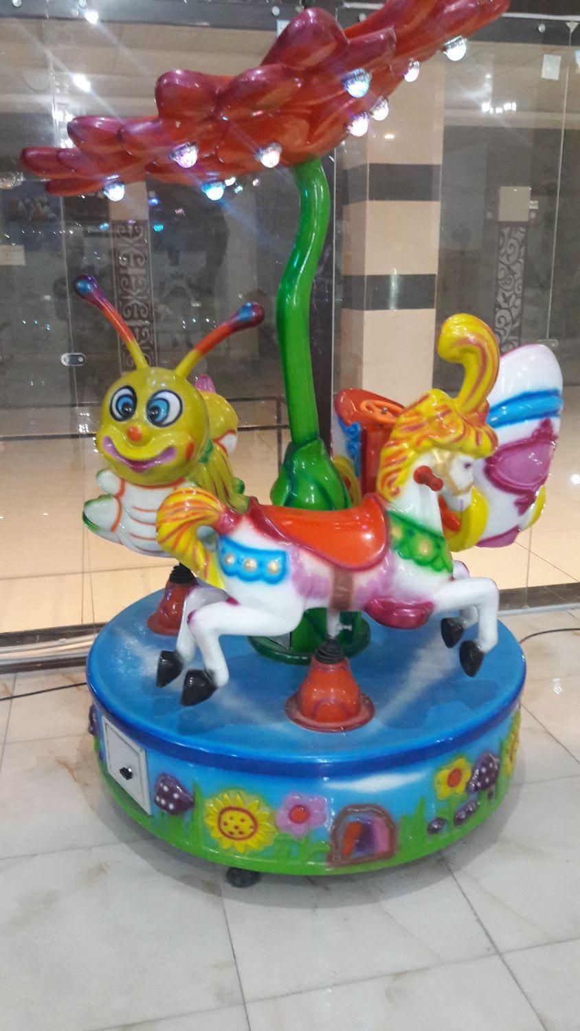 مریگراند(چرخ و فلک) 3نفره اینورتر دار ریموتی|اسباب‌‌بازی|فولادشهر, فولادشهر|دیوار