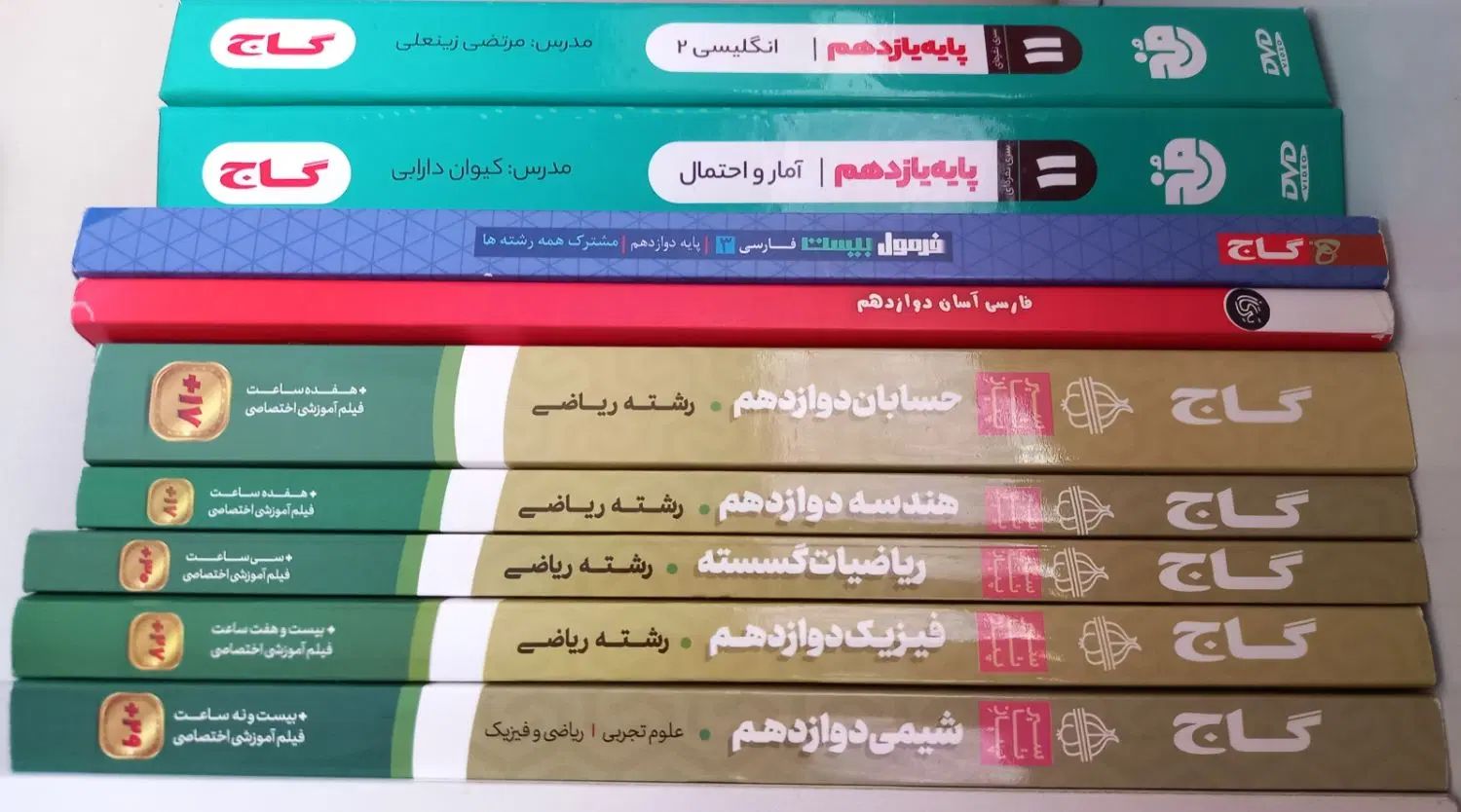 فروش کتاب های کمک درسی پایه دوازدهم|کتاب و مجله آموزشی|تهران, شکوفه (عبدل آباد)|دیوار