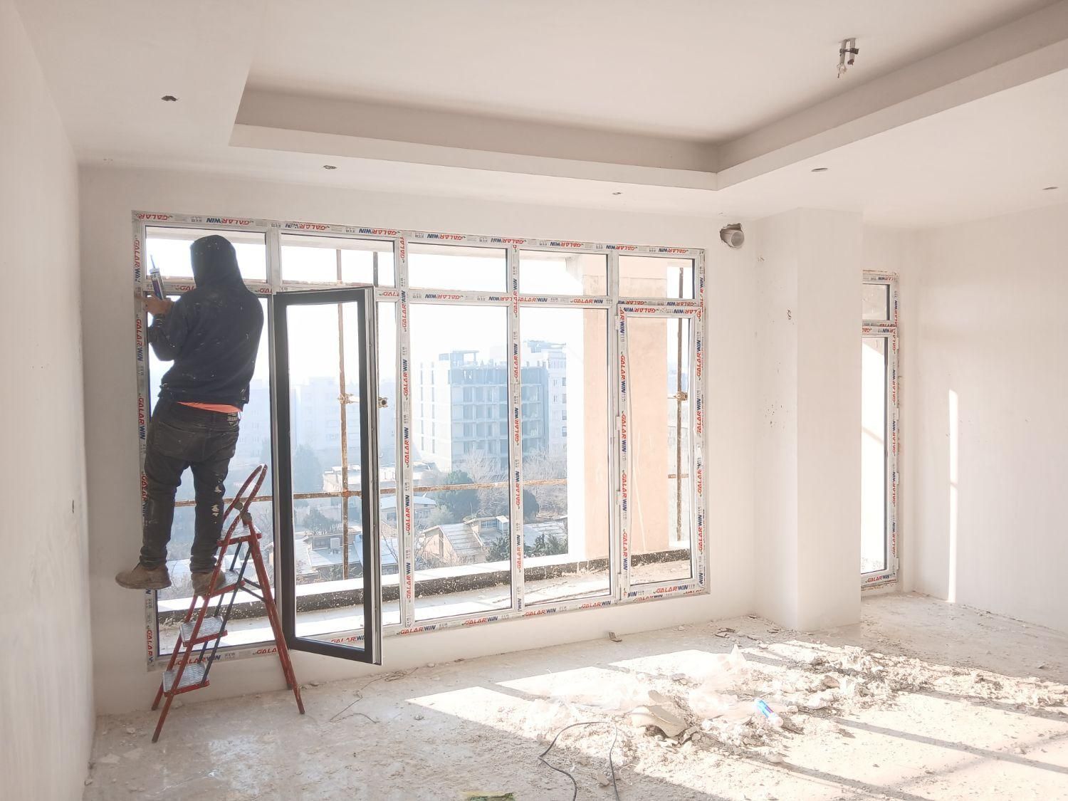 درب و پنجره ۲ جداره upvc تعمیرات. ریگلاژ .توری|خدمات پیشه و مهارت|کرج, کیانمهر|دیوار
