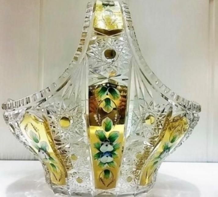 ظرف سبدی کریستال چک اصل آلیش ( سایز ۲۰ )|ظروف سرو و پذیرایی|تهران, زعفرانیه|دیوار