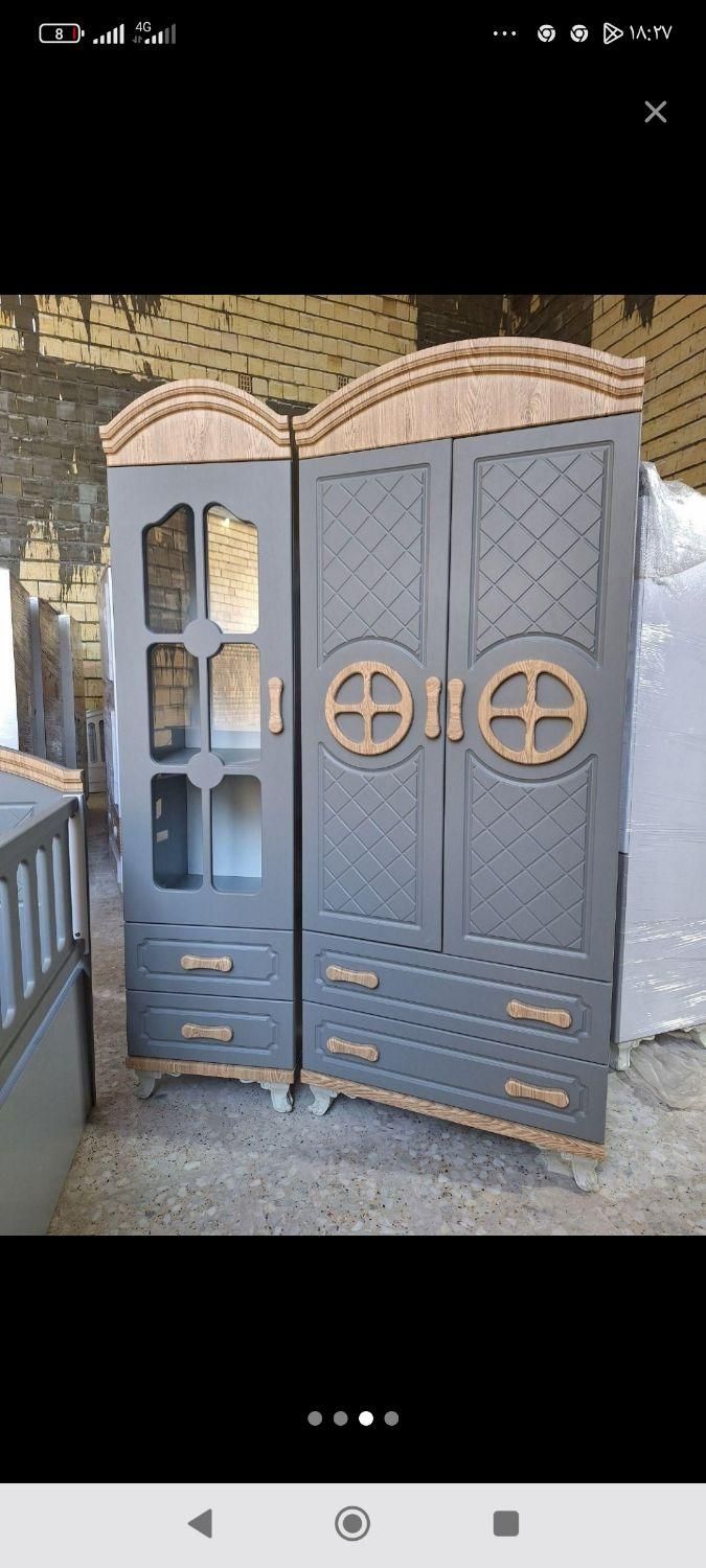 سیسمونی ماهان تخت کمد بوفه خاص و شیک|تخت و سرویس خواب|ارومیه, |دیوار