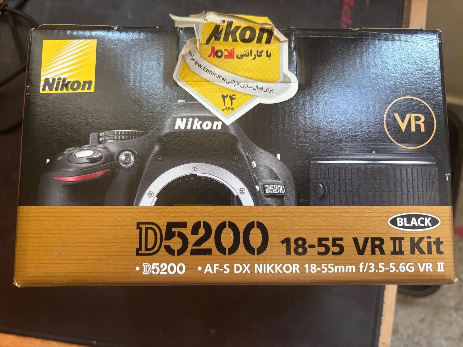 دوربین nikon d5200|دوربین عکاسی و فیلم‌برداری|اصفهان, کوی ولی عصر|دیوار
