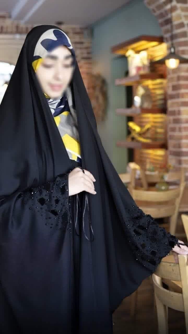 چادر مشکی با ارسال و بیش از 40 طرح متنوع|لباس|ساری, |دیوار