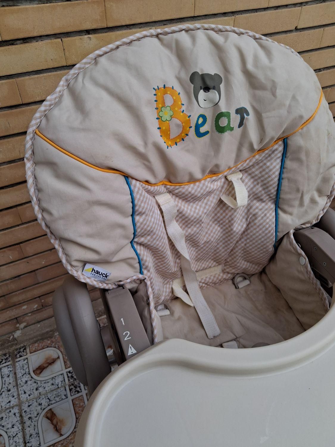 صندلی غذاخوری کودک Hauck Sit'n Relax Bear|میز و صندلی غذاخوری|فولادشهر, C2|دیوار