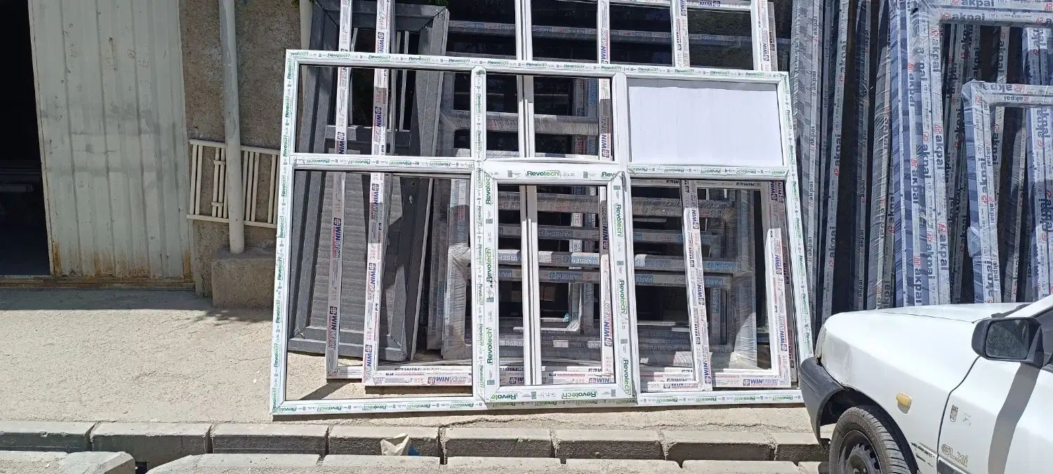 فروش مستقیم درب و پنجره دوجداره UPVC و آلومینیوم|مصالح و تجهیزات ساختمان|پردیس, سیاه سنگ|دیوار