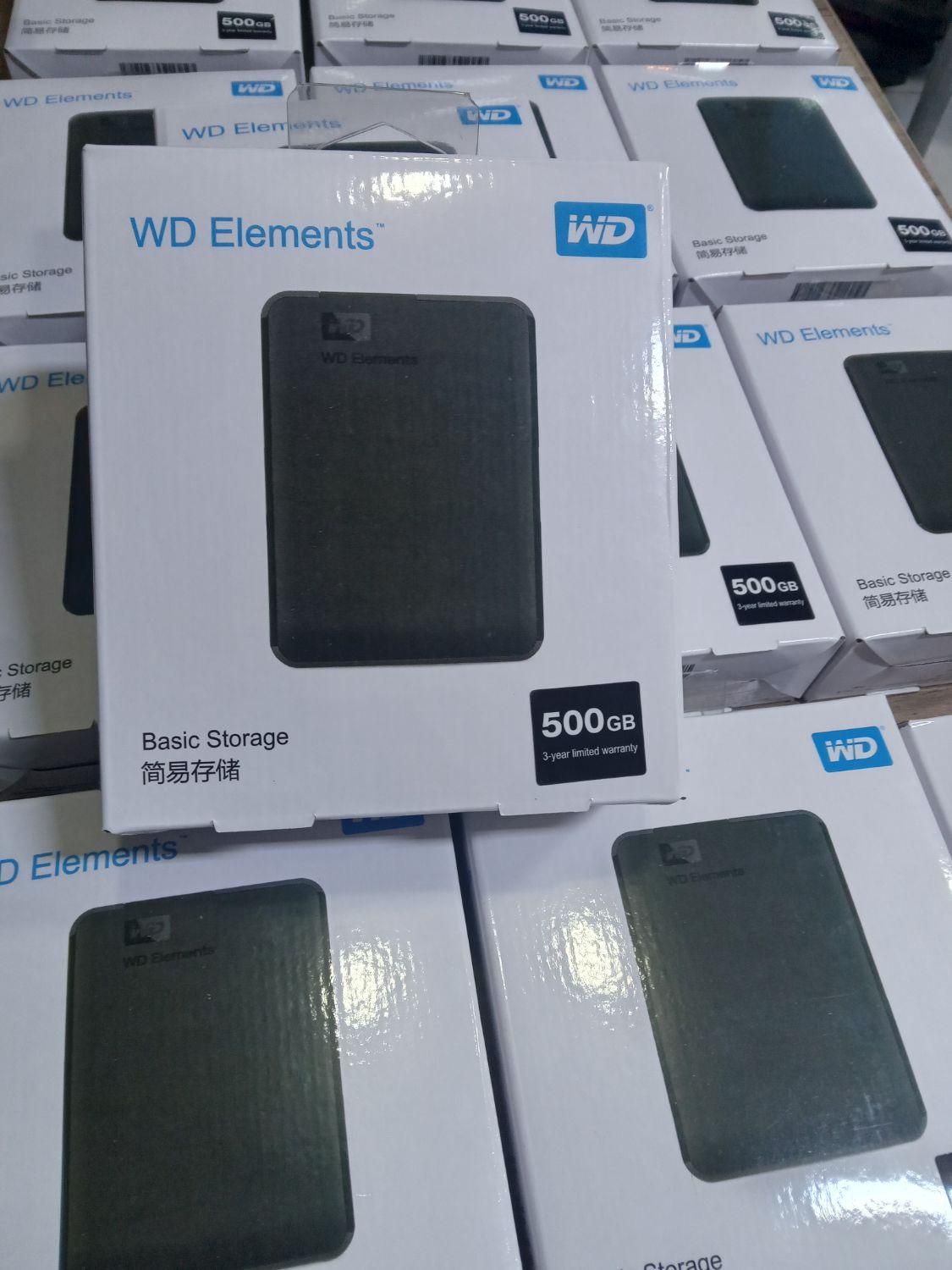 هارداکسترنال وسترن ۵۰۰ گیگ گارانتی یکساله|قطعات و لوازم جانبی رایانه|ارومیه, |دیوار