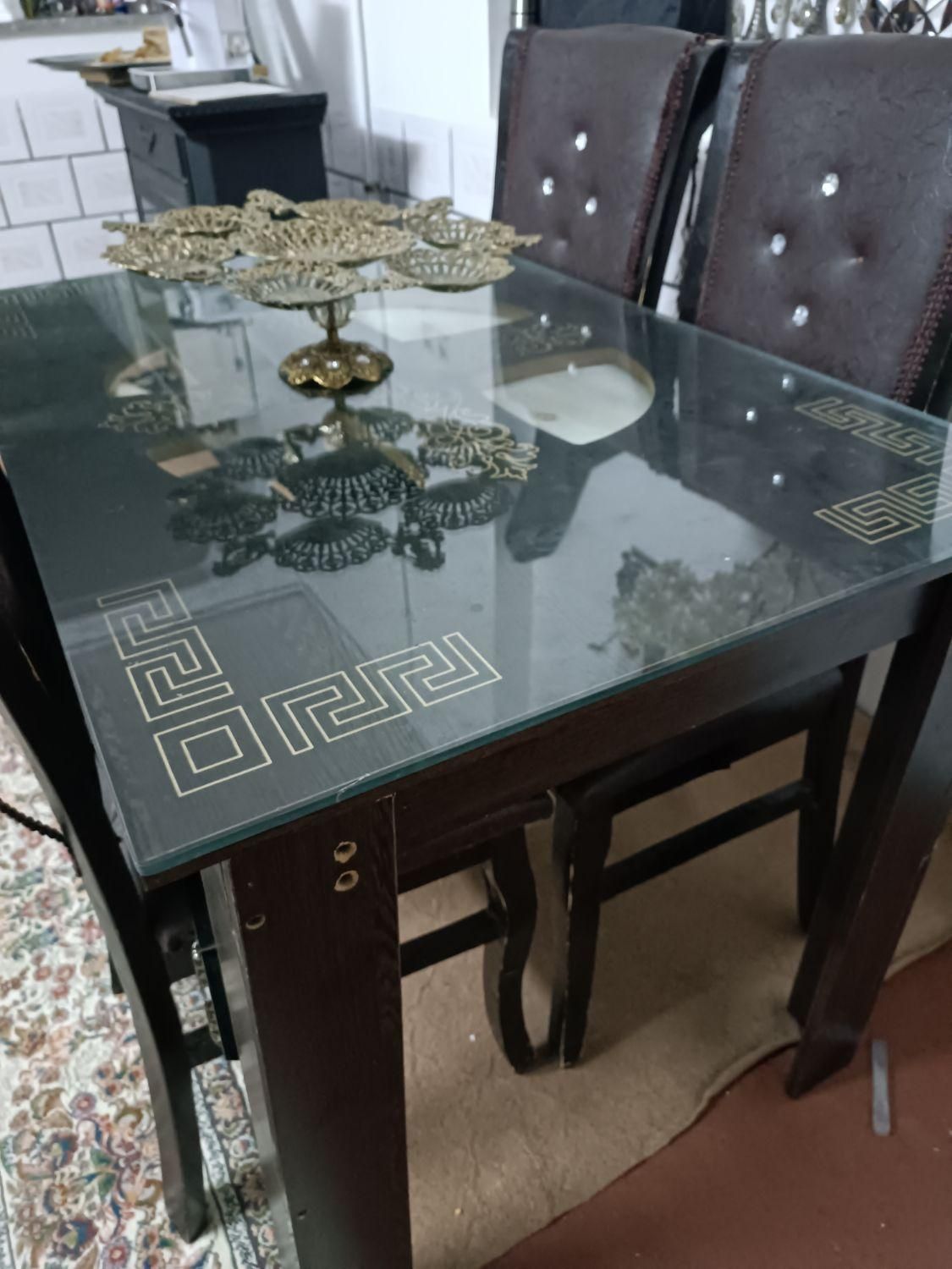 میزنهارخوری۴ نفره|میز و صندلی غذاخوری|سبزوار, |دیوار