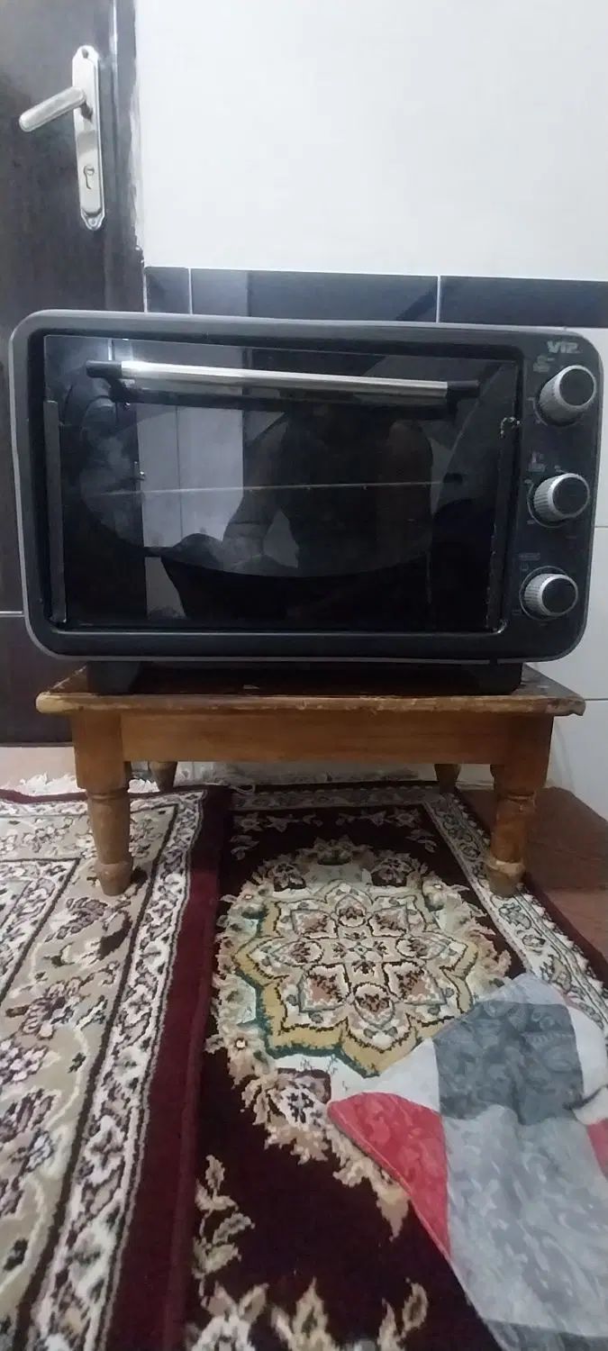 ماکروویو برقی بدون نیاز به روغن بهمراه جوجه گردان|اجاق گاز و لوازم برقی پخت‌وپز|آبیک, |دیوار