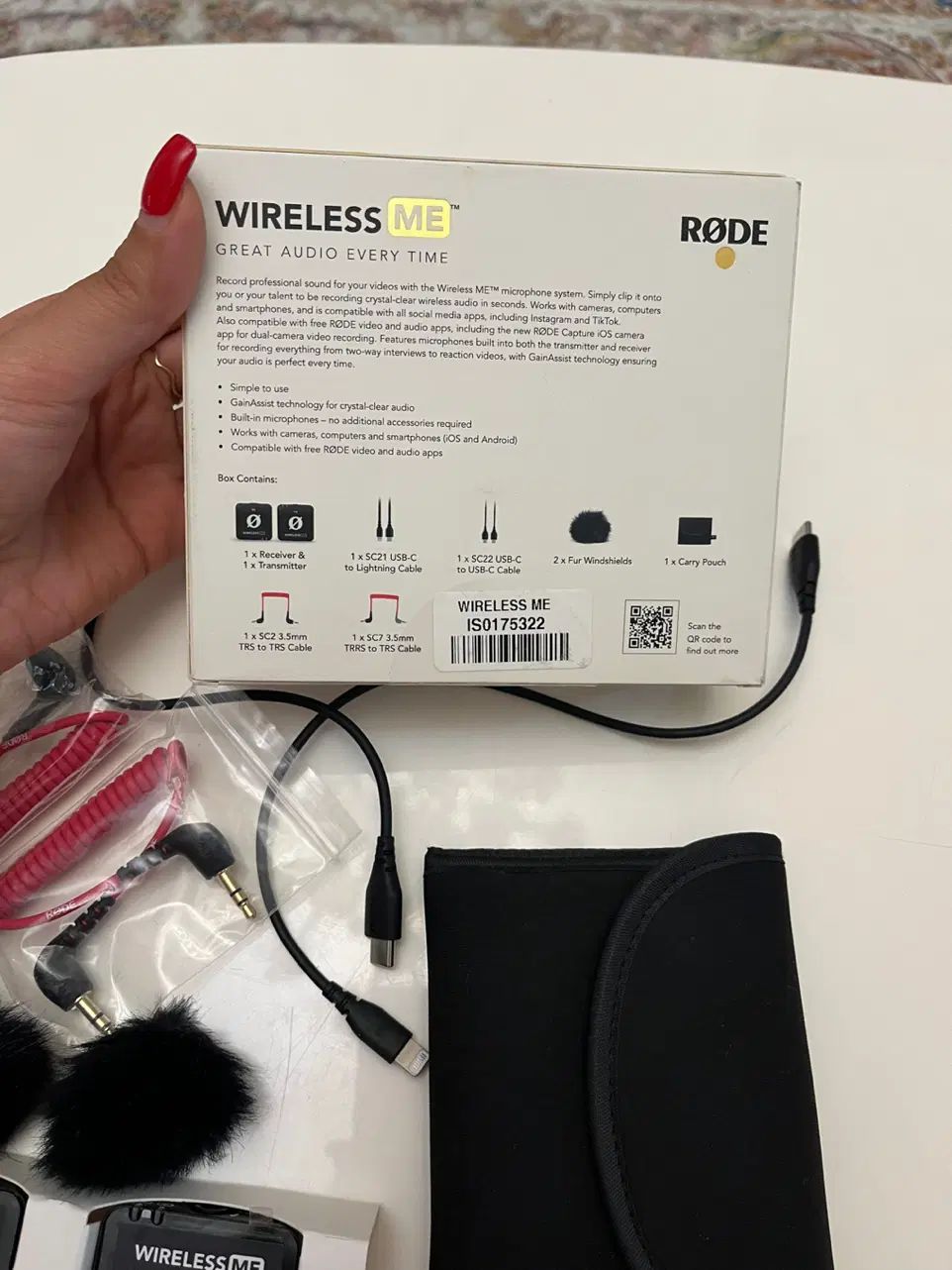 میکروفن یقه ای رود مدل WIRELESS ME|صوتی و تصویری|تهران, سلسبیل جنوبی|دیوار