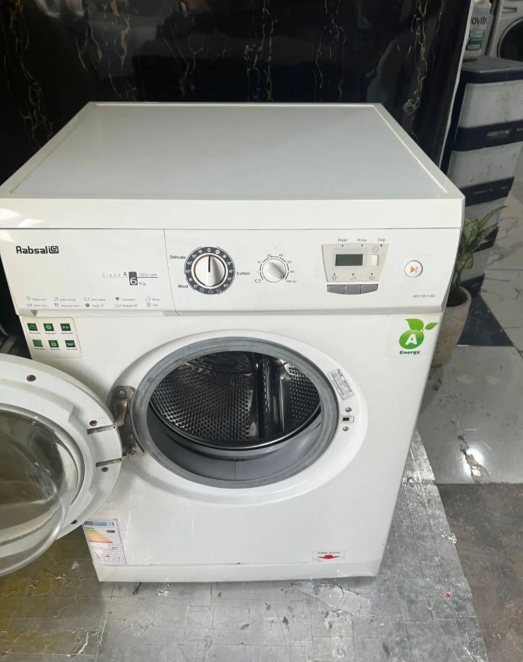 لباسشویی آبسال دیجیتالی مدل AES10613|ماشین لباسشویی و خشک‌کن لباس|تهران, نیروی هوایی (پیروزی)|دیوار