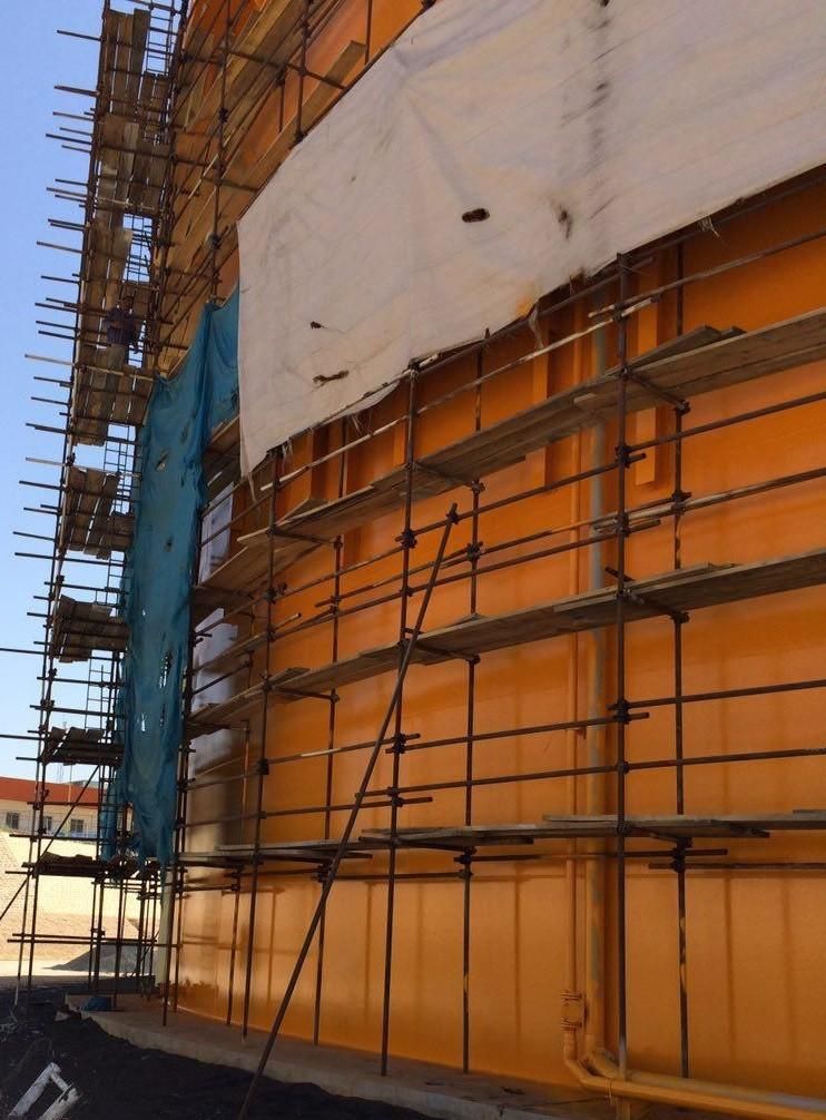 تخته داربست،لوله داربست ،بست فلزی، رابط وبشکه|مصالح و تجهیزات ساختمان|لنجان, |دیوار