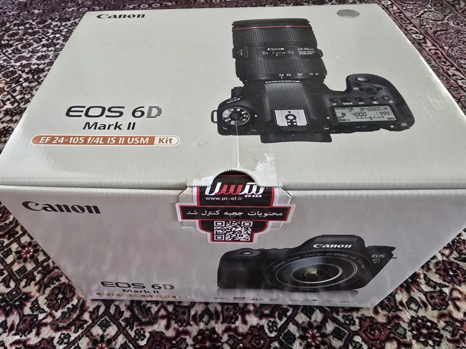 دوربین دیجیتال SLR کنون 6D mark ii|دوربین عکاسی و فیلم‌برداری|تهران, قبا|دیوار