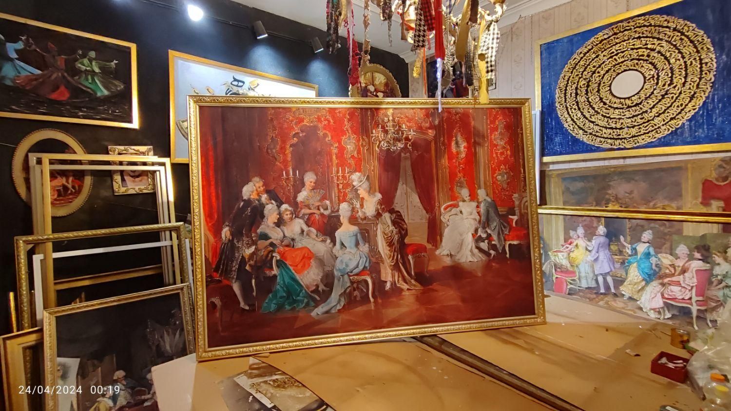 تابلو کد۶۵۴۳قلم زنی ۱۸۰ در ۱۲۰|تابلو، نقاشی، عکس|تهران, تهرانپارس غربی|دیوار