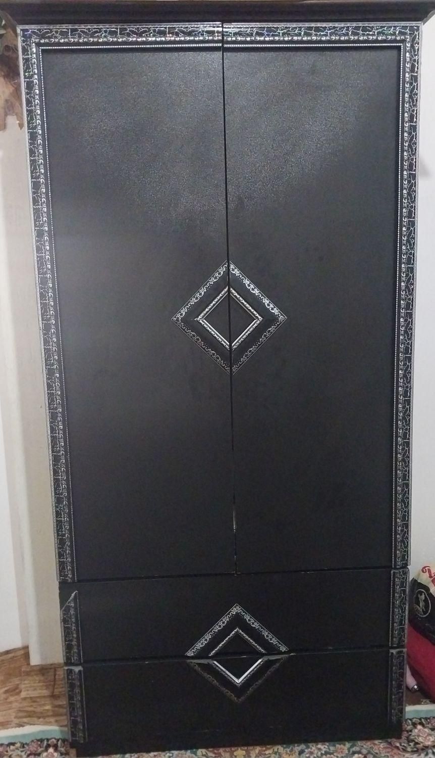 کمد و جاکفشی|جاکفشی، کمد، دراور|آبیک, |دیوار