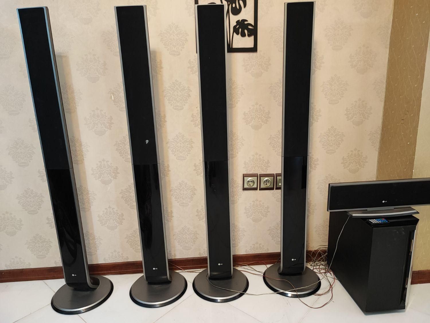 سیستم صوتی ال جی اصلی بلوتوثی|سیستم صوتی خانگی|کیش, |دیوار