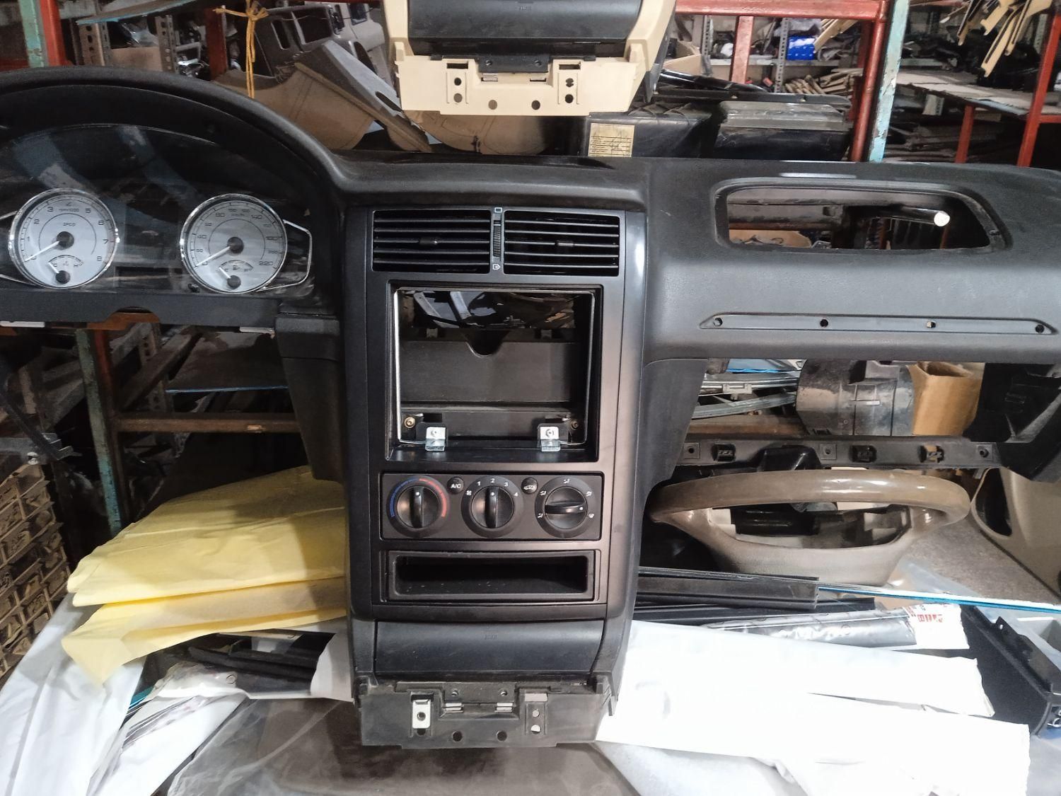 مجموعه داشبورد و فرمان کلیدار سوناتای پژو پارس|قطعات یدکی و لوازم جانبی|شیراز, ابیوردی|دیوار