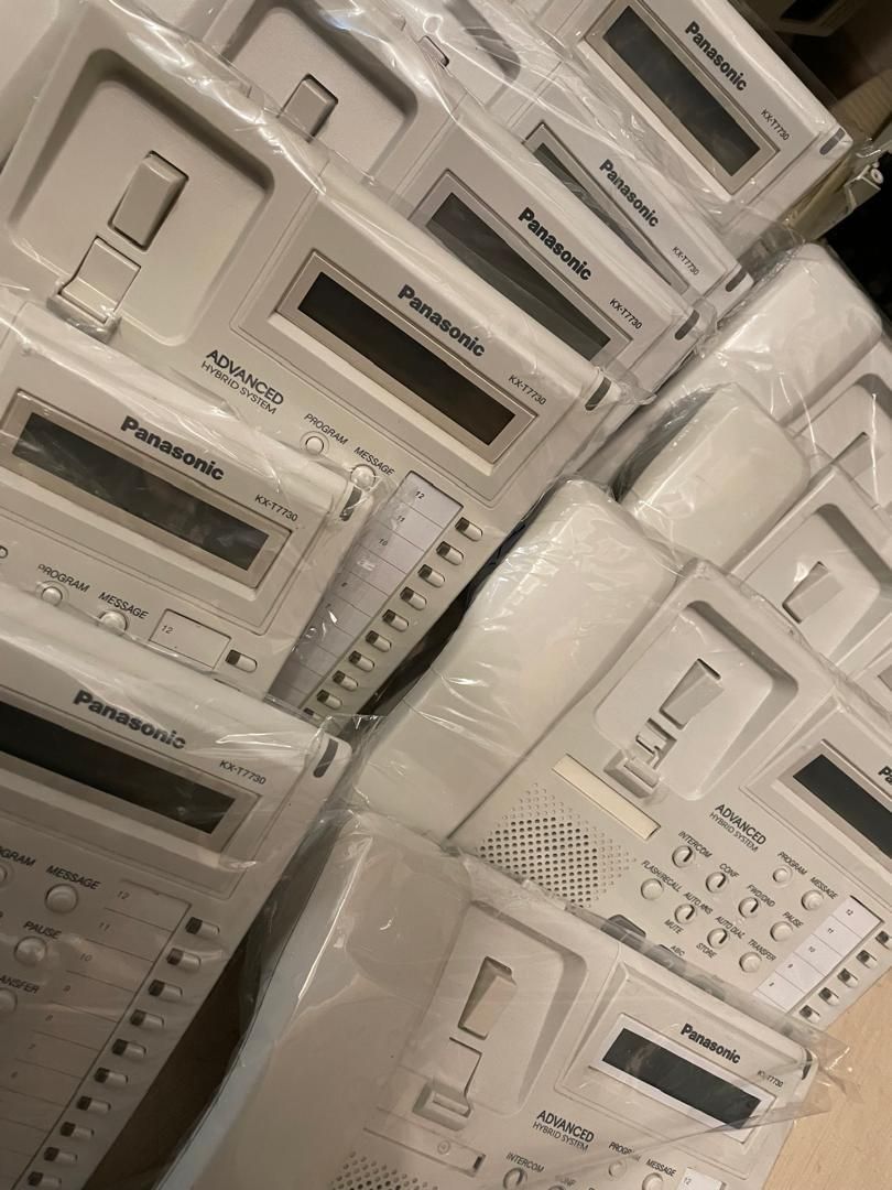 سانترال panasonic گوشیهای یالینک+تلفن ۷۷۳۰|تلفن رومیزی|شوشتر, |دیوار