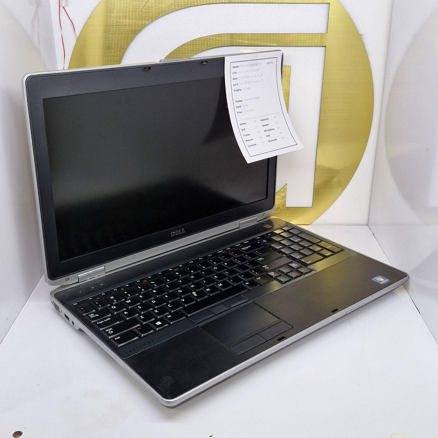لپ تاپ Dell E6530|رایانه همراه|الیگودرز, |دیوار