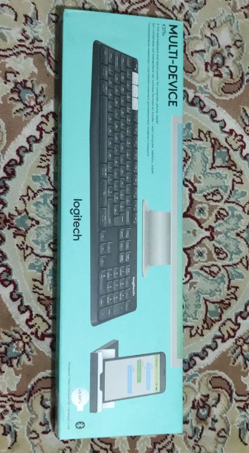 کیبرد لاجیتک K375s وایرلس و بلوتوث آکبند|قطعات و لوازم جانبی رایانه|تهران, ایران|دیوار
