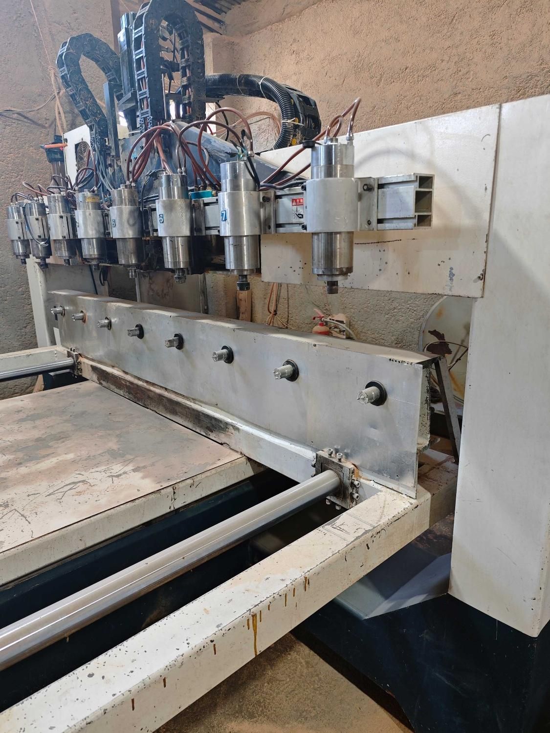 سی ان سی چوب 8 کله روتاری منبت کاری|ماشینآلات صنعتی|گرمدره, |دیوار