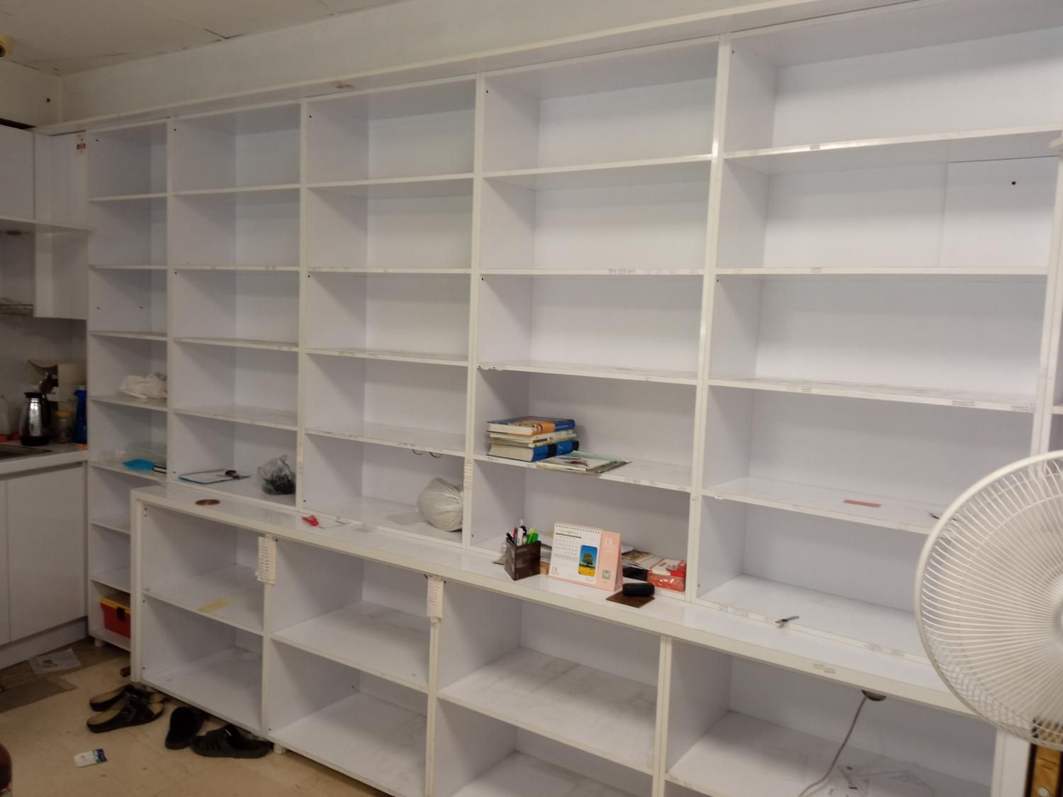 فروش قفسه بندی ام دی اف|کتابخانه، شلف، قفسه‌های دیواری|گرگان, |دیوار