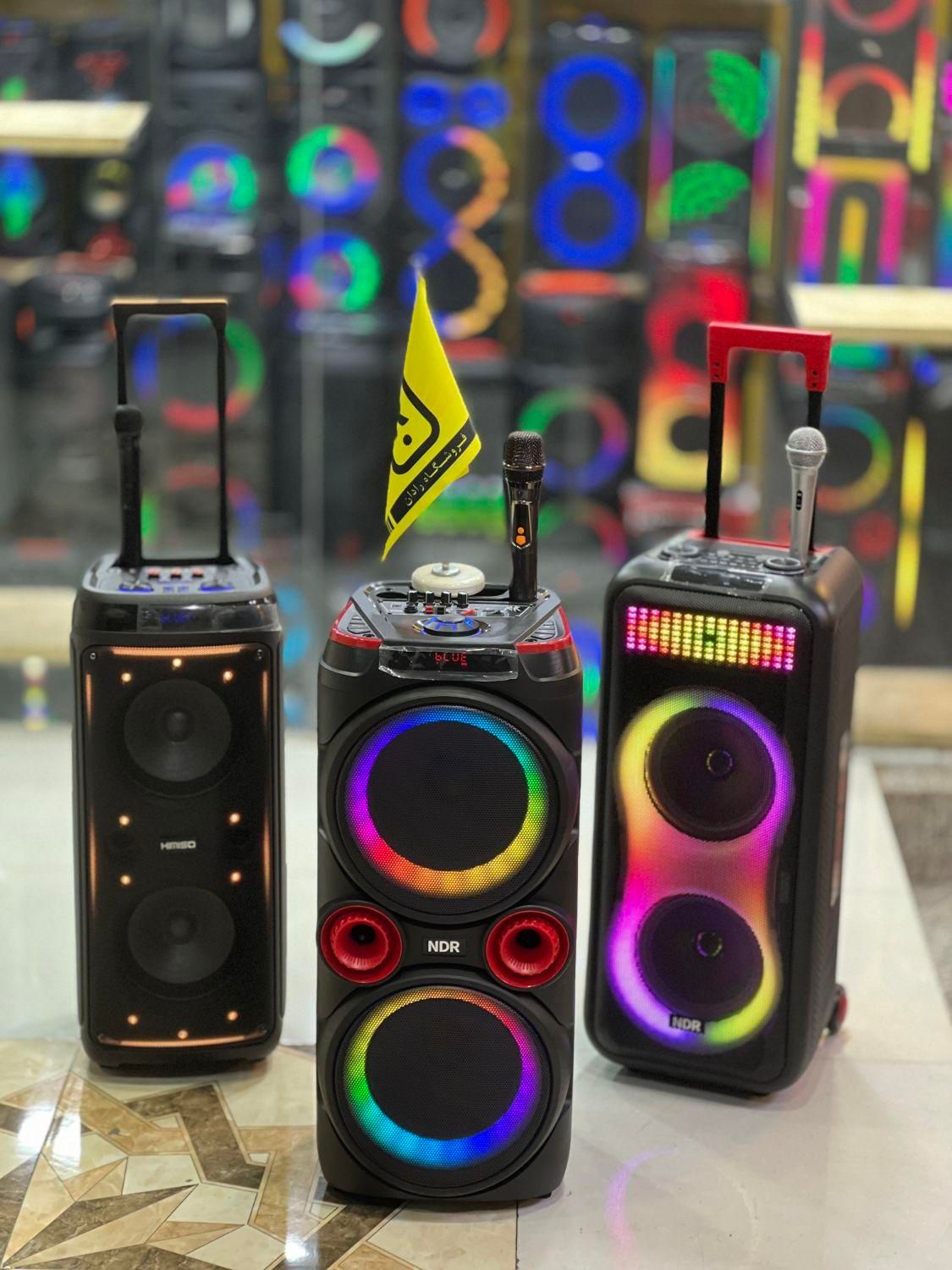 اسپیکر بلوتوثی اورجینال NDR BOX میکروفون+گارانتی|سیستم صوتی خانگی|کرج, گوهردشت|دیوار