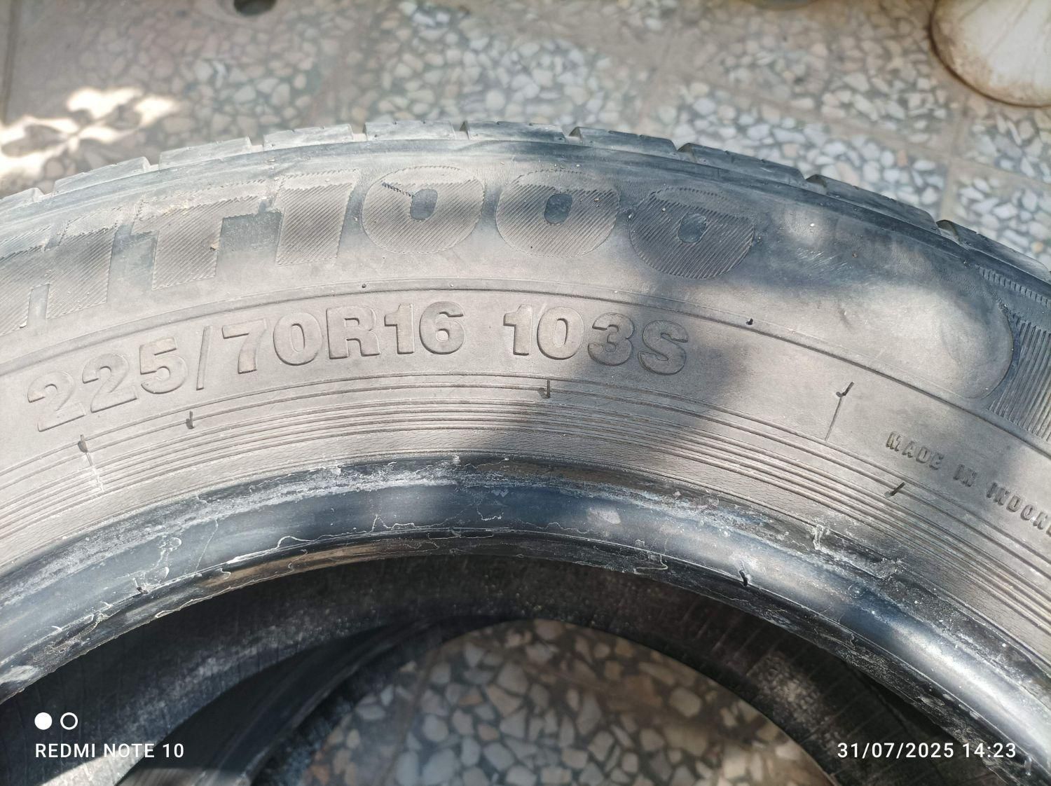 لاستیک 225/70R16|قطعات یدکی و لوازم جانبی|محمدشهر, محمدشهر|دیوار