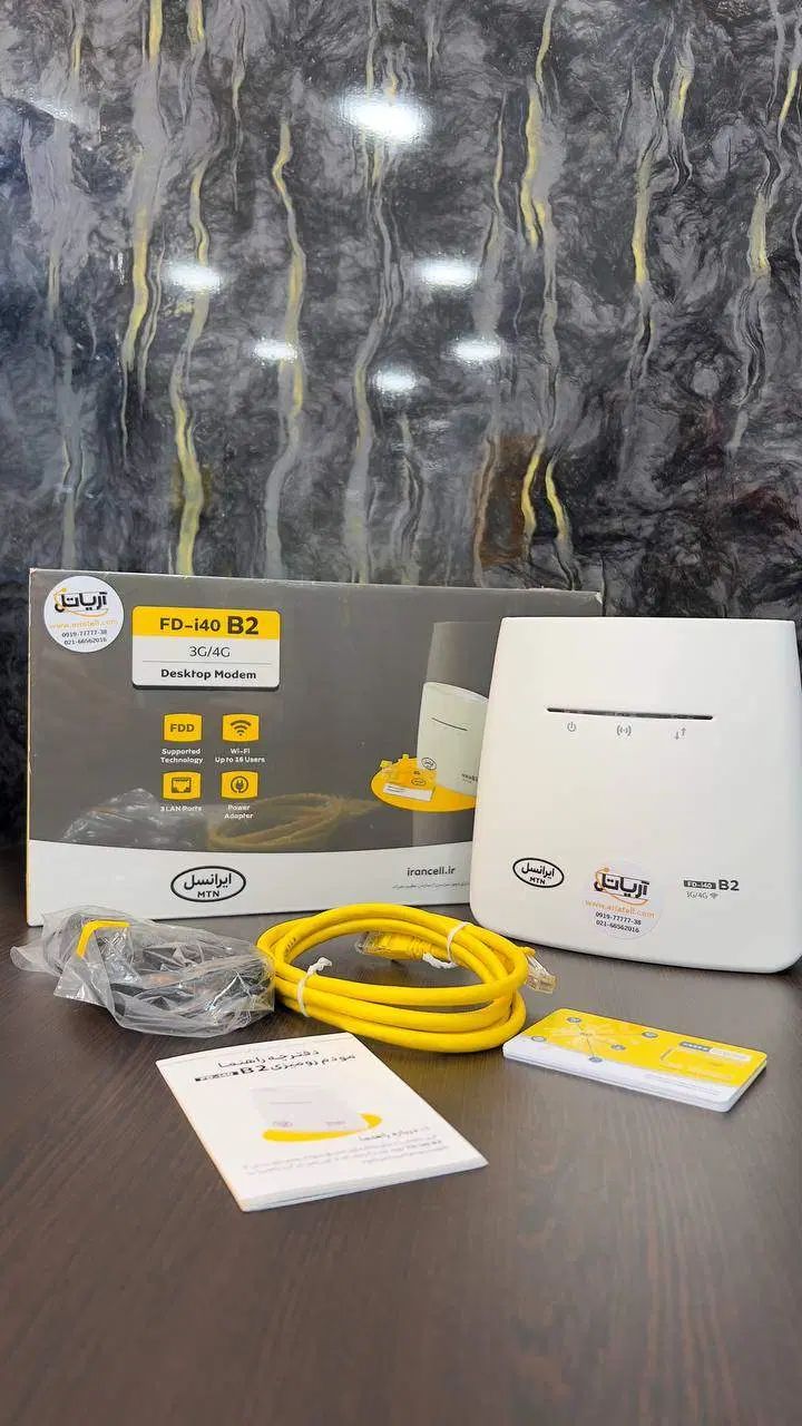 مودم لاک ایرانسل 4G مدل FD-i40 B2 همراه با سیمکارت|مودم و تجهیزات شبکه|تهران, فلسطین (میدان انقلاب)|دیوار