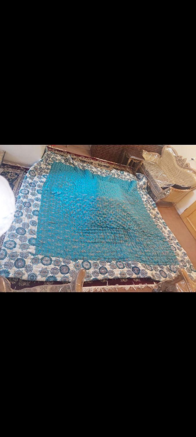 لاحاف کرسی پنبه۴در۴ملافه ترمه|رختخواب، بالش، پتو|اصفهان, کارلادان|دیوار