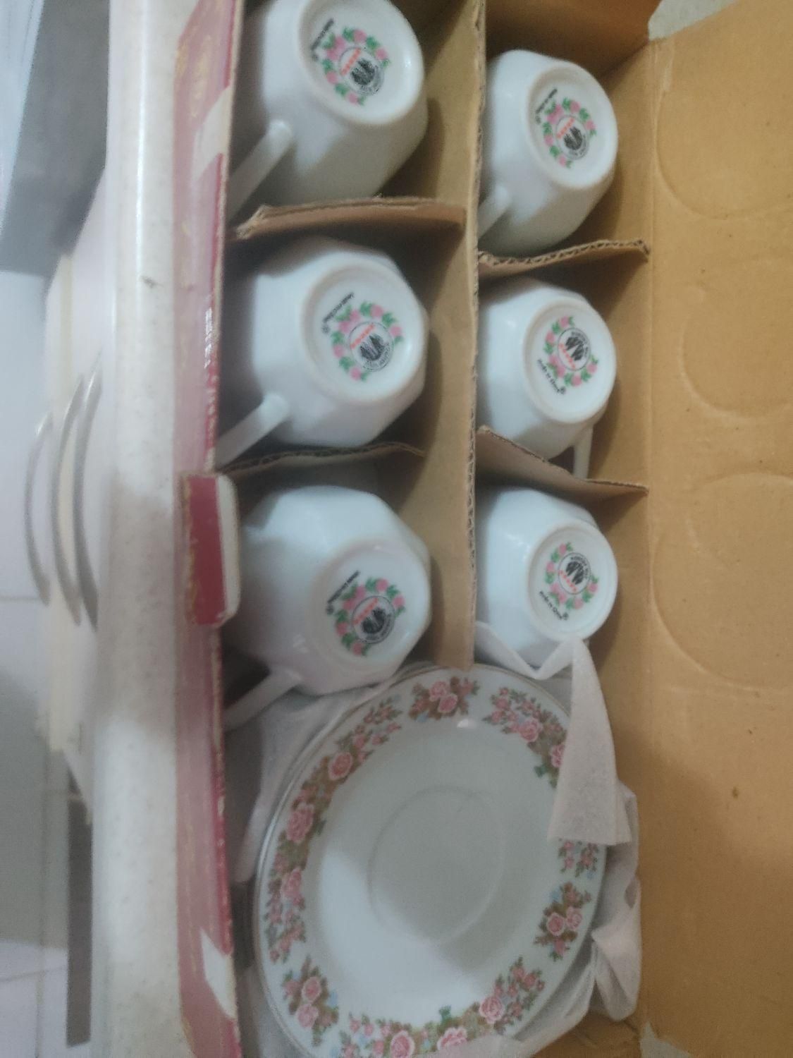 فنجان ونعلبکی|ظروف سرو و پذیرایی|اصفهان, میرعماد|دیوار
