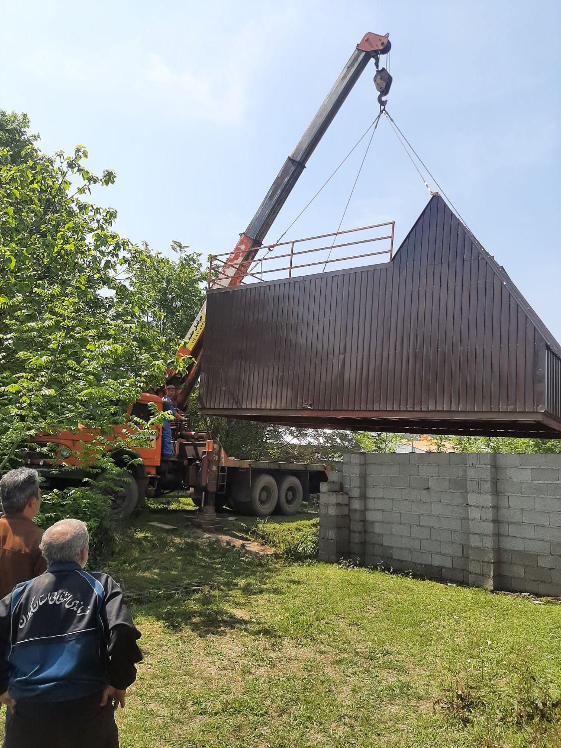 جرثقیل ۱۵تن الی ۲تن به صورت شبانه روزی|خدمات حمل و نقل|رشت, نیروی دریایی|دیوار