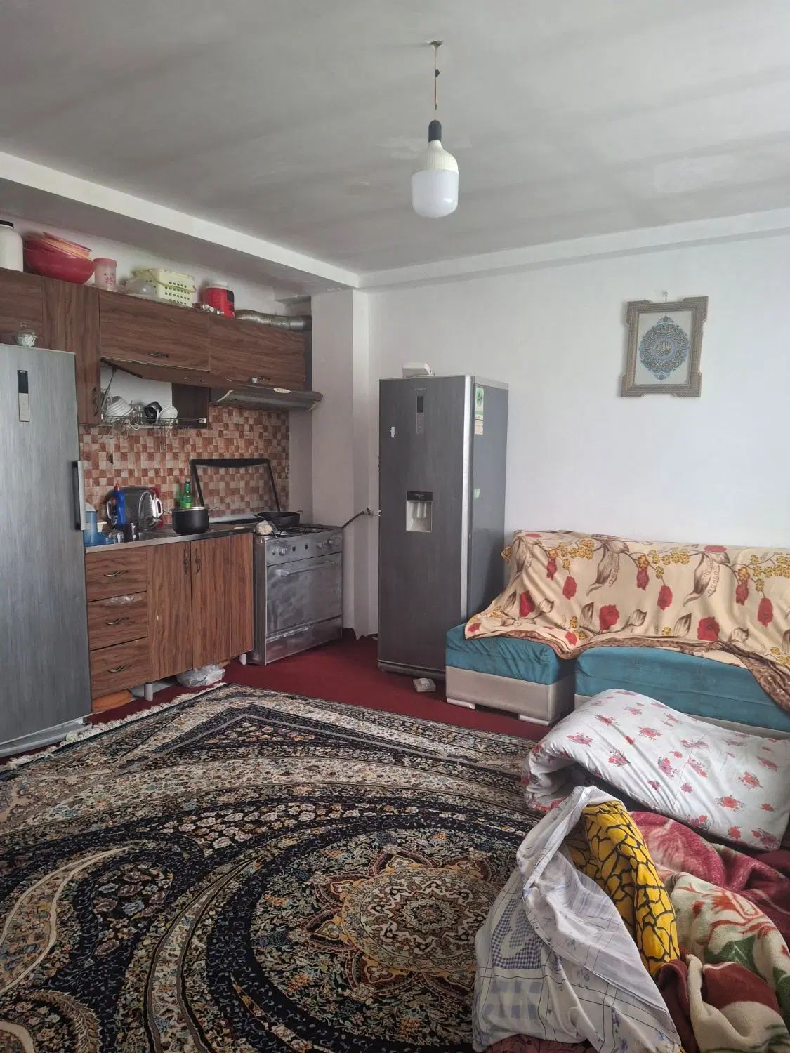 ۱۴۸متر زمین با بنا نیمه کاره با جواز علی ابادمیر|فروش زمین و ملک کلنگی|نوشهر, |دیوار