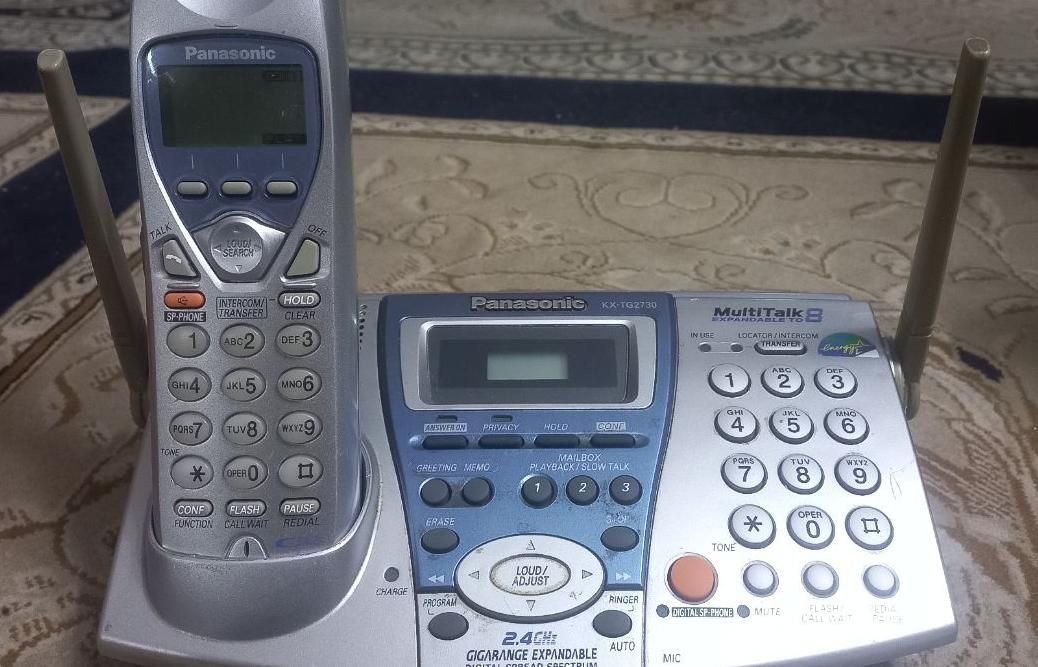 تلفن بیسیم  پاناسونیک  kxTG2730S|تلفن رومیزی|تهران, شمشیری|دیوار