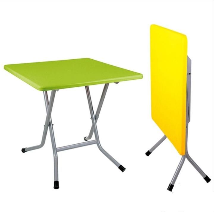 میز پلاستیکی غذاخوری ناهارخوری پایه فلزی تاشو مربع|میز و صندلی غذاخوری|تهران, صادقیه|دیوار