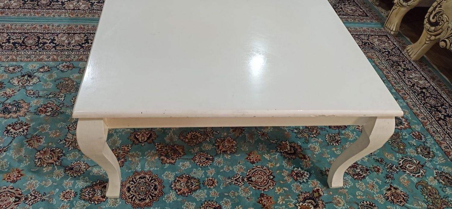 میز جلو مبلی چوبی|مبلمان خانگی و میز عسلی|رشت, منظریه|دیوار