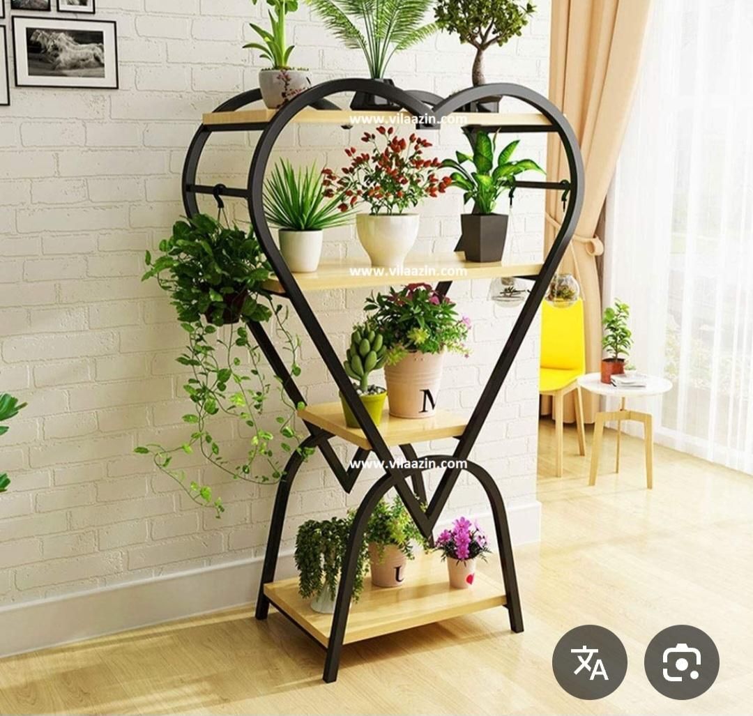 استند گل.  شلف فلزی. کتابخونه|کتابخانه، شلف، قفسه‌های دیواری|کرج, گوهردشت|دیوار