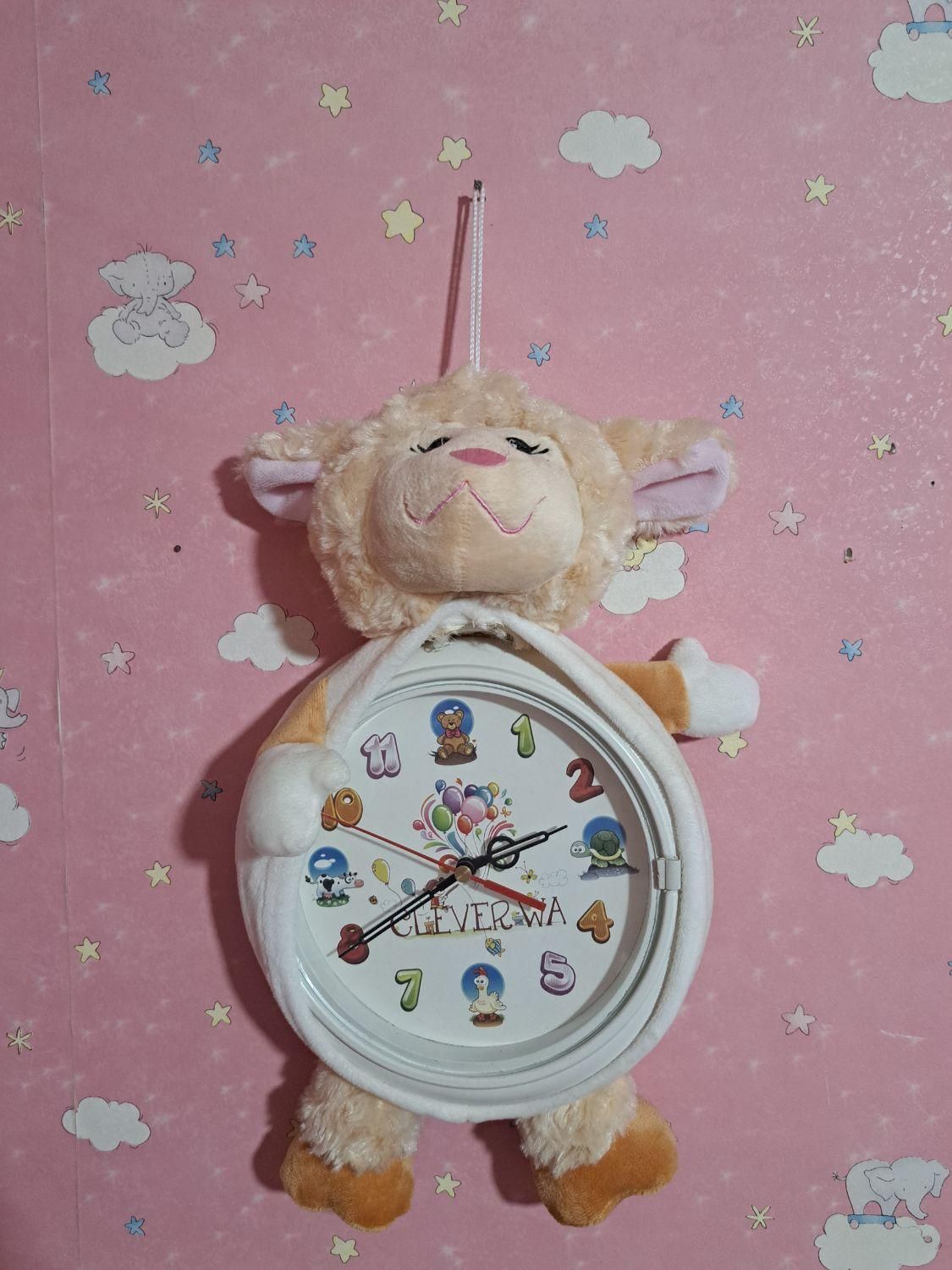 ساعت و سطل وجادستمالی کودک|اسباب و اثاث بچه|مشکیندشت, |دیوار