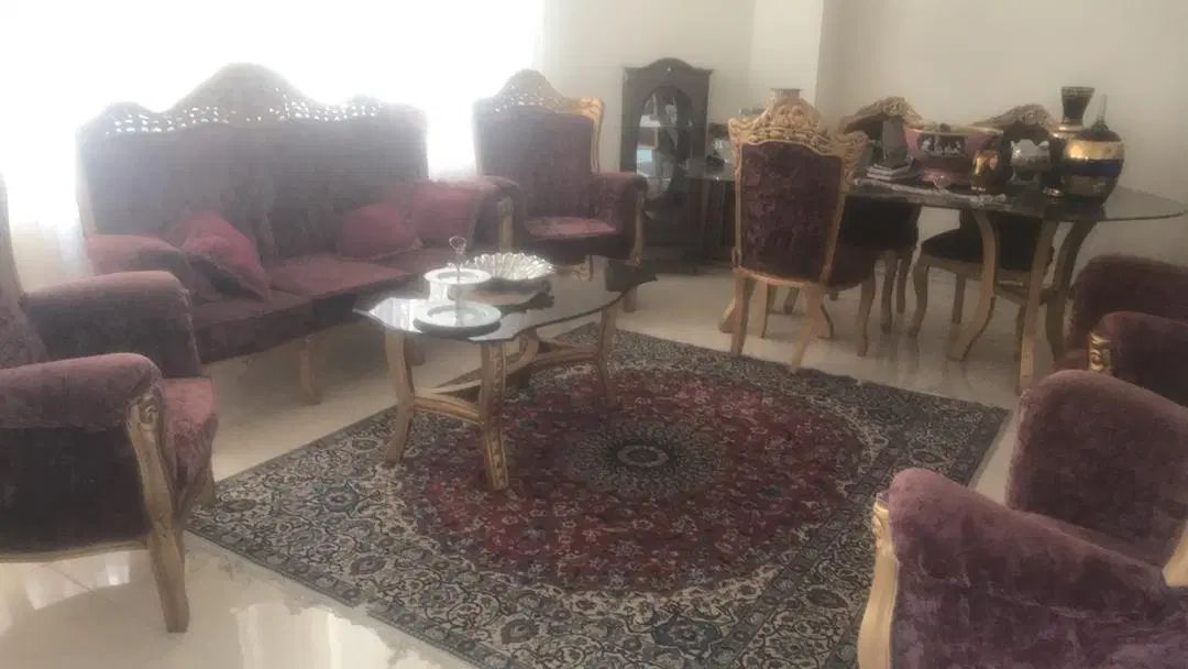 مبلمان زرشکی چوب عالی|مبلمان خانگی و میز عسلی|اصفهان, بهارستان|دیوار