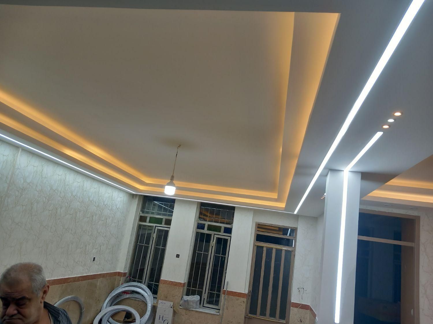 کناف کاری ونقاشی وبرقکاری حرفه ای|خدمات پیشه و مهارت|کرمانشاه, |دیوار