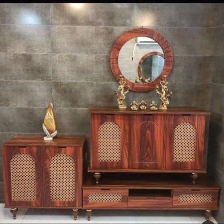 ایینه کنسول۴تیکه|بوفه، ویترین، کنسول|تهران, بهارستان|دیوار