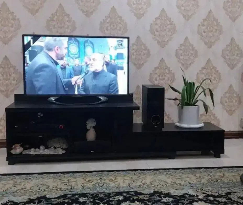 میز تلویزیون تمامMDF کشو دار طول ۱۵۰ ارتفاع ۵۰|میز تلویزیون|کرج, کوی کارمندان جنوبی|دیوار
