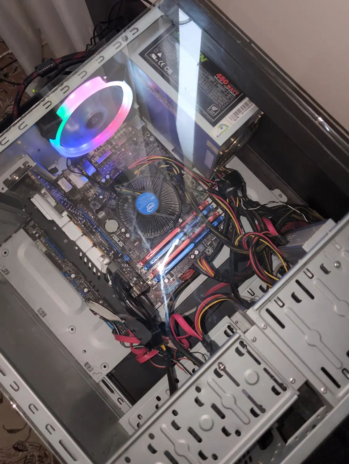 کامپیوتر کامل گیمینگ i7/RX/LG22/Ram16|رایانه رومیزی|تهران, ترمینال غرب|دیوار