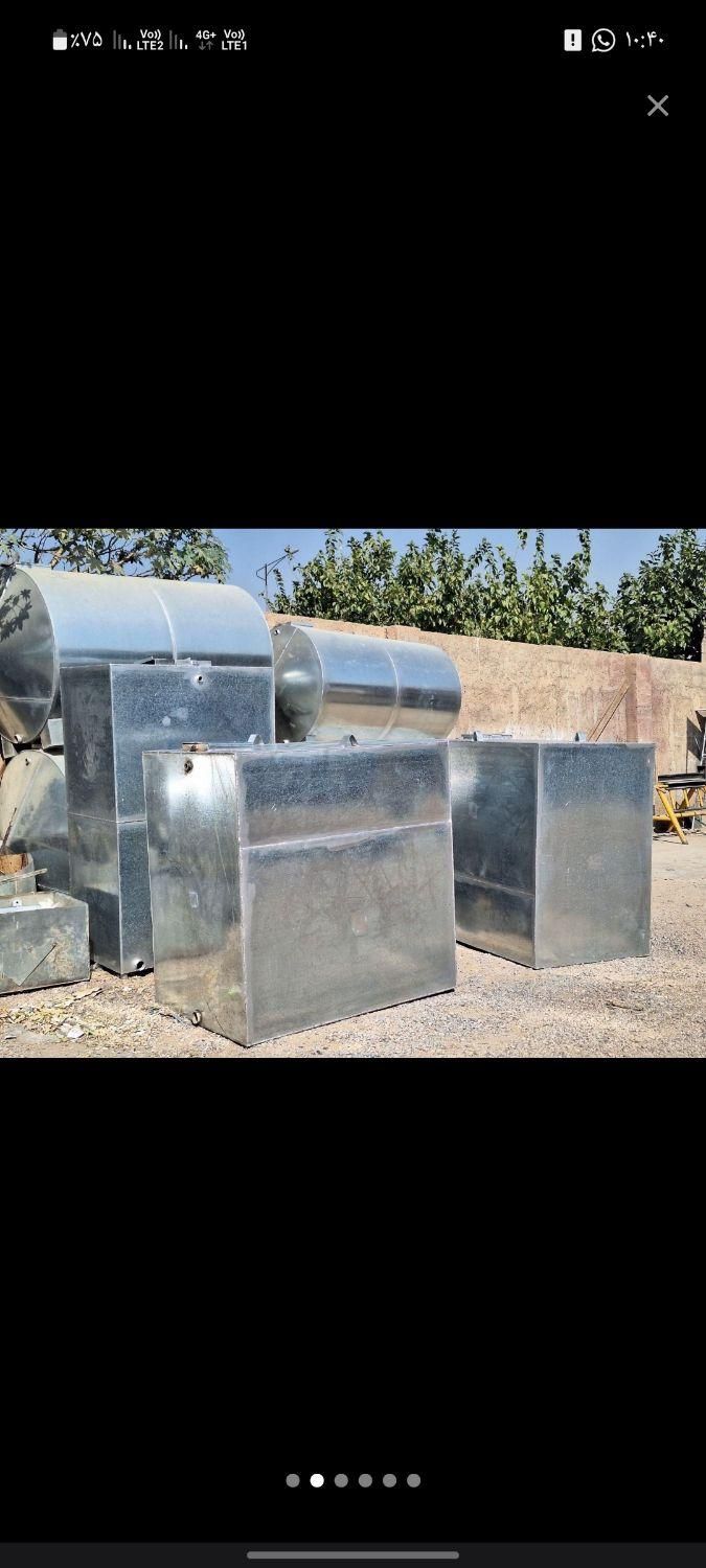 ساخت مخزن منبع فلزی با بعاد دلخواه (مخزن گازروئیل)|مصالح و تجهیزات ساختمان|بوشهر, |دیوار