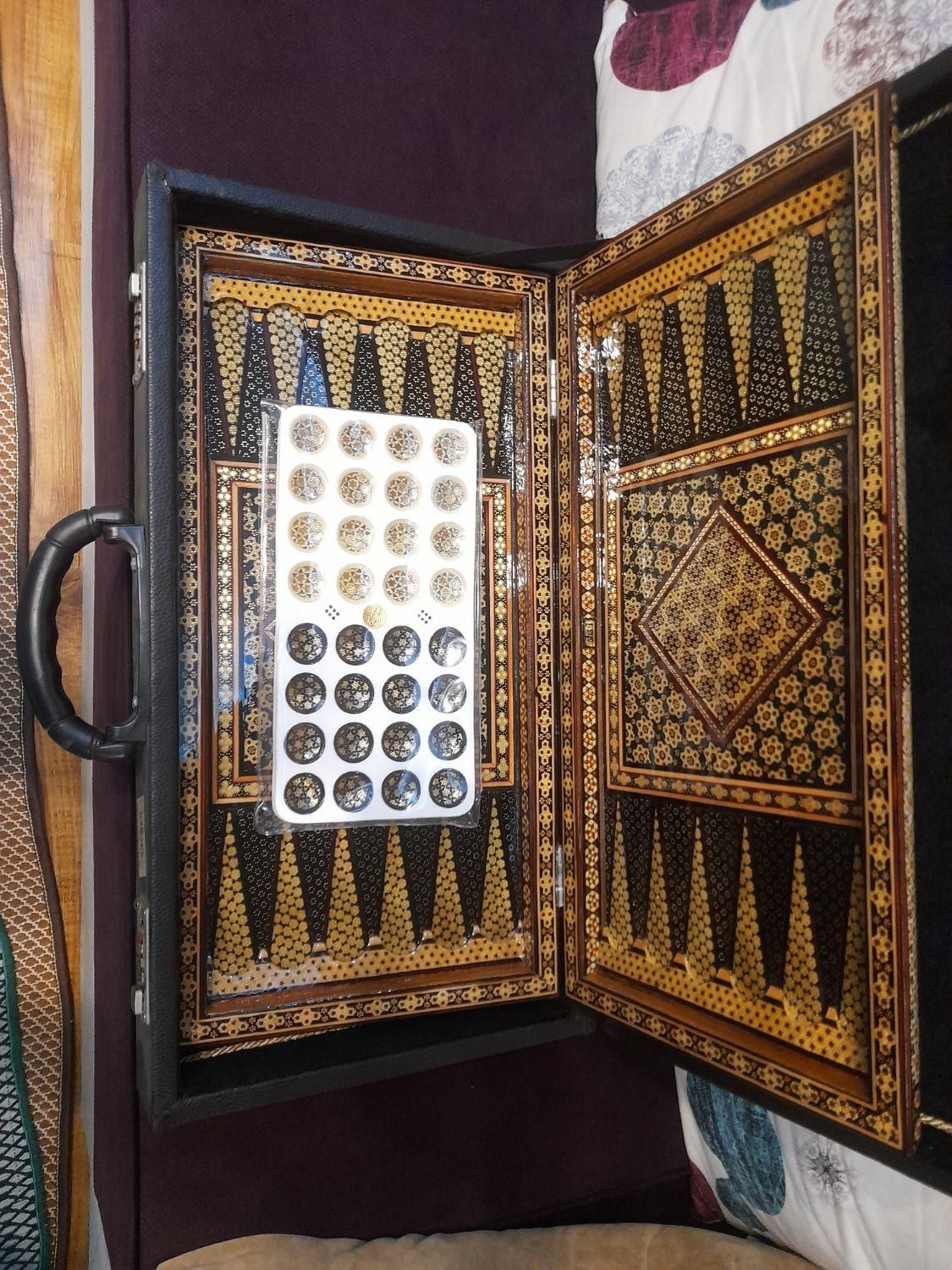 تخت نرد خاتم ایذه|صنایع دستی و سایر لوازم تزئینی|تهران, شهرک استقلال|دیوار